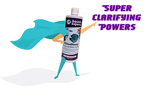 KloudAway Freshwater Aquarium Water Clarifier - Clears Cloudy Water, Water Clarifier for Fish Tank, Made in USA (2 Pack) - Thumbnail 4