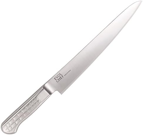 KAI EVOL CHEF ALL Stainless Steel,Japanese Sujihiki/Slicer Knife (240mm/9.4")
