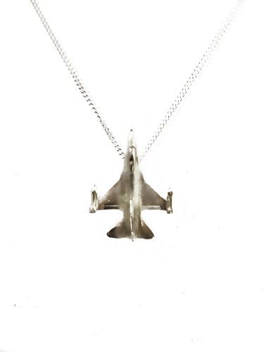 F-16i Model Model Israel Air Force Fighting Falcon Solid Sterling Silver 925 Pendant