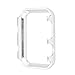 Clatune Bling Crystal Aluminum Alloy Bumper Case Shiny Rhinestone Diamond Protective Metal Frame Cover Compatible with 38mm Apple Watch Series 3/2/1 - Silver