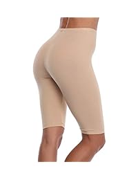 Pantalones cortos para dama VESHINE de talla grande, de cintura alta, elásticos, ligeros, con leggings