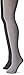 Muk Luks Women's Fleece Lined 2-Pair Pack Tights, Black/Dark Grey, Medium