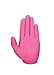 Callaway Golf 2017 Women's OptiColor Leather Glove, Pink, Small, Worn on Right Hand