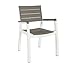 Keter Harmony Stackable Patio Chairs Set of 2 for Indoor and Outdoor Dining and Entertaining