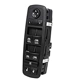 uxcell 68231805AA Electric Power Window Master Switch Front Left Driver Side for 2015-2017 Chrysler 200 C S 4-Door