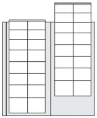 SAFE Coin-Combi Page with 2 Strips for Euro Sets