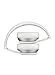 Beats Solo 2 WIRED On-Ear Headphone NOT WIRELESS - White (Renewed)