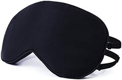 Natural Silk Sleep Mask, OBOSOE Super-Smooth Eye Masks with Ear Plugs,Good for Sleeping,Yoga, Camping,Travel,Shift Work&amp;Meditation,Best Night Blinder Eyeshade for Women Men Boy Little Girls Adults