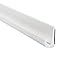 Trim-Lok Drip Rail, White - 1/2" Height, 25' Length - PVC Plastic Rain Gutter for Cars, Vans, and RVs, Easy to Install Flexible Drip Rail Molding to Control Water Runoff, Durable 3M Tape Included primary
