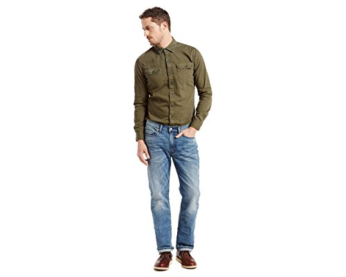 Levis Men's Levi's 514 Slim Fit Jeans Straight Leg Indigo 40W x 34L