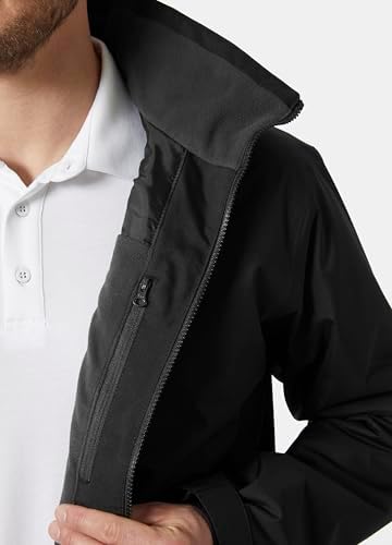 Hombres Chaqueta de capa intermedia Crew 2, Negro, M