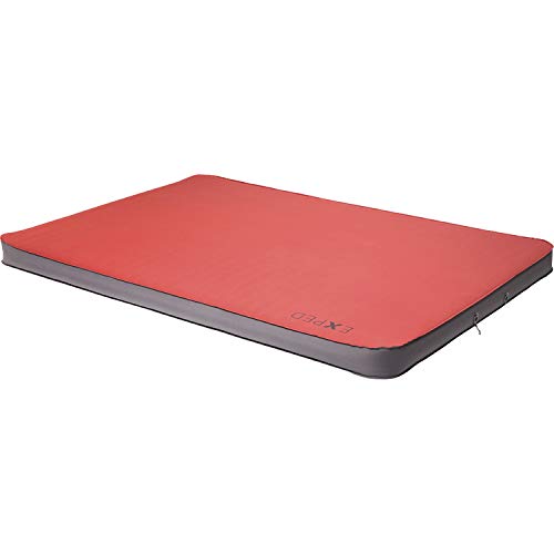 Exped MegaMat Duo 10 Self-Inflating Sleeping Pad, Ruby Red, Long/Wide