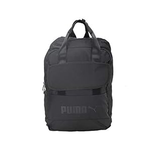 Puma unisex-adult Campus Backpack woven Puma Black Luggage- Carry-On Luggage-X