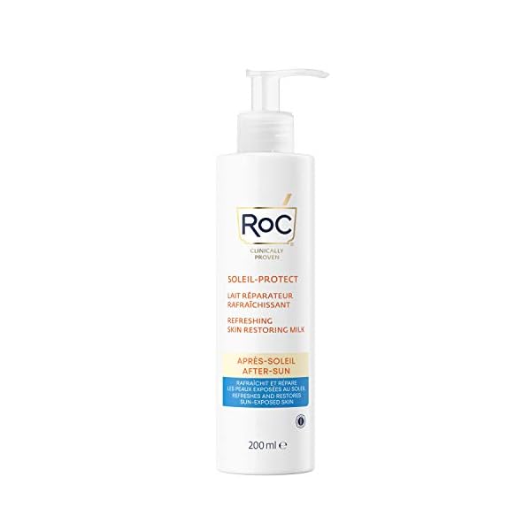 RoC-Soleil-Protect-Refreshing-Skin-Restoring-Milk-After-Sun-Cooling-and-Moisturising-Restores-Sun-Exposed-Skin-200-ml RoC - Soleil-Protect Refreshing Skin Restoring Milk After-Sun - Cooling and Moisturising - Restores Sun-Exposed Skin…
