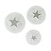 Fox Run 67007 Star Plunger Cutters, Plastic, 3-Piece