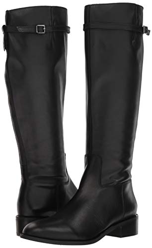 Franco Sarto Women's Belaire Equestrian Boot, Black, 5 M US