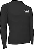 HT501L Men's and Women's Sports Compression Form Fit Long Sleeve Mock Neck Shirt
