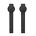 CO-Z 6.6 Ft European Sliding Door Hardware Track Set (Black)