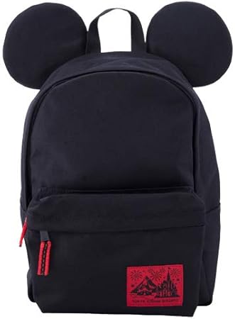 Amazon Co Jp ミッキーマウス 耳付きリュックサック S ブラック 黒 ディズニー グッズ お土産 東京ディズニーリゾート限定 おもちゃ