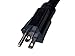 Parkworld 886269 Household Regular 5-15 Plug 15A 125V Male to 3-Prong Dryer 10-30 Receptacle Female Adapter Cord, ONLY Output 125 Volt 15 AMP.