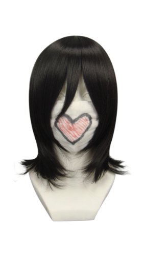 16 Straight Black Cosplay Wig -- BLEACH Kuchiki Rukia by Tengs