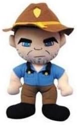 The Walking Dead Plush Figure Sheriff Rick Grimes by Peek-A-Boo Toys