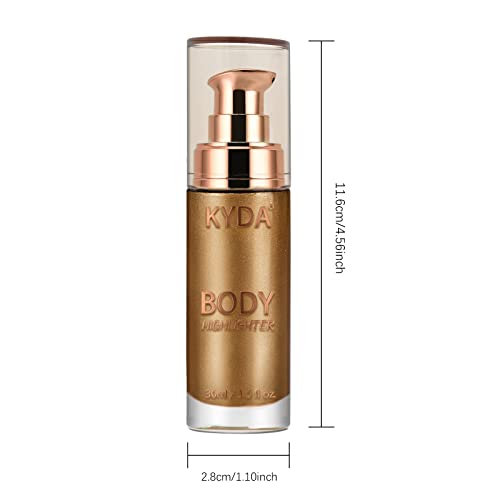 KYDA Body Luminizer, Waterproof Moisturizing and Glow For Face & Body