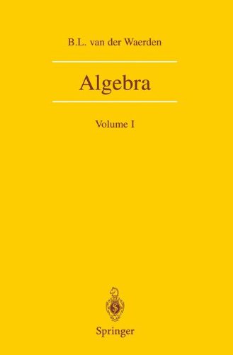 Algebra: Volume I