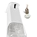 HOMLEX Automatic Soap Dispenser,Touchless Soap Dispenser,Dual Foam Modes for Adults and Kids(White+Clear)