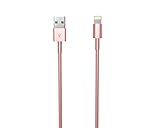 TAMO Forever Cables Premium Apple MFI Certified Lightning Cable, 6-Feet, Rose Gold