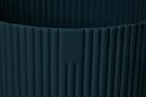 elho Vibes Fold Round 22 Flower Pot 100% Recycled Plastic Ø22cm Blue view 3
