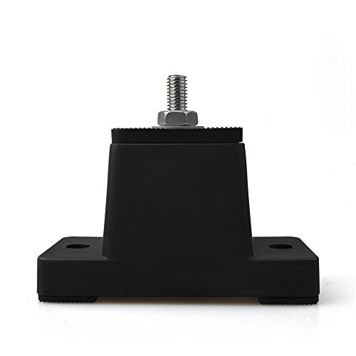 Clear.Style Air Conditioner Mounting Bracket | Rubber Pads Vibration absorbing for AC Plastic and Rubber mounting, Bracket for outdoor units Mini Split System Condensers - Thumbnail 6