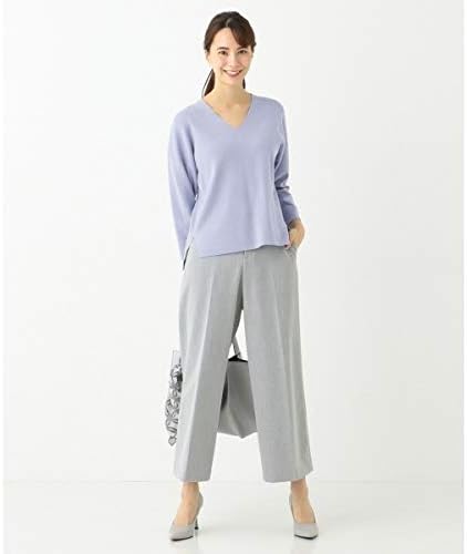 Amazon 自由区 マガジン掲載 2wayストレッチ クロップドワイドパンツ 検索番号d45 003 40 ロングパンツ 通販