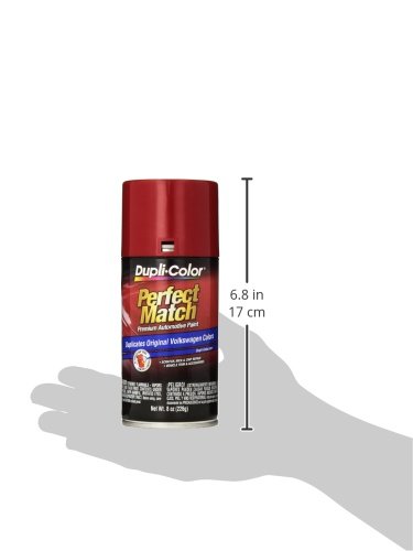 Dupli-Color BVW2037 Tornado Red Volkswagen Perfect Match Automotive Paint - 8 oz. Aerosol