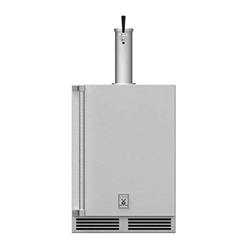 Hestan 24-inch 5.2 Cu. Ft. Right Hinge Outdoor Rated Single Tap Beer Dispenser - Gfdsr241
