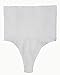 ShaperQueen102B Thong - Womens Best Tummy Control Cincher High-Waist Shapewear Trainer Body Shaper Girdle Faja Sexy Underwear (M, White)