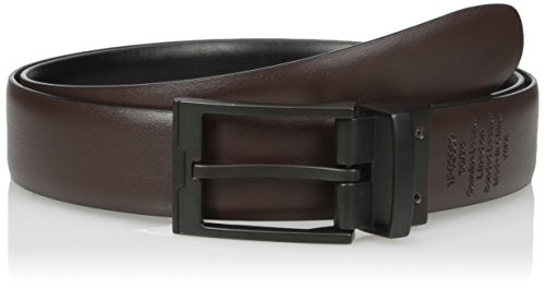 Perry Ellis Men's Cop Belt, black/Brown, 30