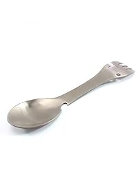 Abridor de tenedor de acero inoxidable para acampa
