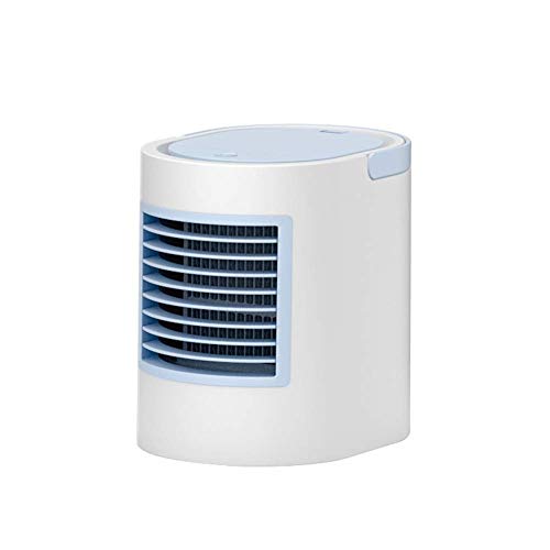 DKSJDSKJD Mini air Cooler Portable Multi-Function air Cooler Mini Home Dormitory humidifier Small air Conditioner (Color : Blue)