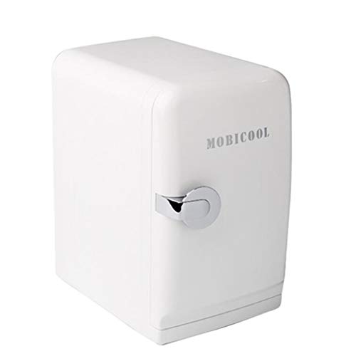 Mini Refrigerator Cooler and Warmer Portable Compact Personal Refrigerator 100% freon-Free Environmental Protection Suitable for Home Office and car (5l White)