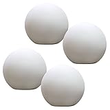 GAME 9015-04 GalaxyGLO Large Solar-Powered Waterproof 5 Color Changing Globe with Remote (4 Pack), 12