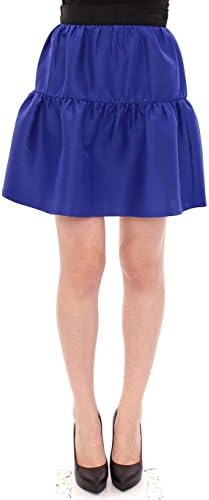 Roksanda Ilincic Blue Cotton Bubble Mini Skirt