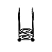 Spectrum Diversified Scroll, Traditional-Style Dispenser Vertical Kitchen Tables & Countertops, Dining Table & Kitchen Décor, Stylish Upright Napkin Holder