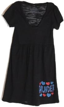Miss Fanatic Kid's Cover Up FAN13582 Scribble Me Black