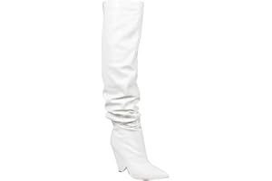 Liliana Women's Over The Knee Thigh High Wedge Heel Boots