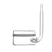 JARDLI Pollen Glass CO2 Diffuser with U-Shape Connecting Tube for Aquarium Planted Tank (50-75 US gallons)