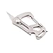 Tacray GK1602 Titanium EDC Keychain - 12 Tools in 1 - Bottle Opener, Wrench, Screw Driver, Key Clip, etc. - Universal Everyday Carry Pocket and Backpack Tool