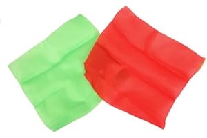 JL Corp. Magic Silk Change Gimmick avec 2 soies aléatoires – Tour de magie en soie changeant de couleur pour scène et perform
