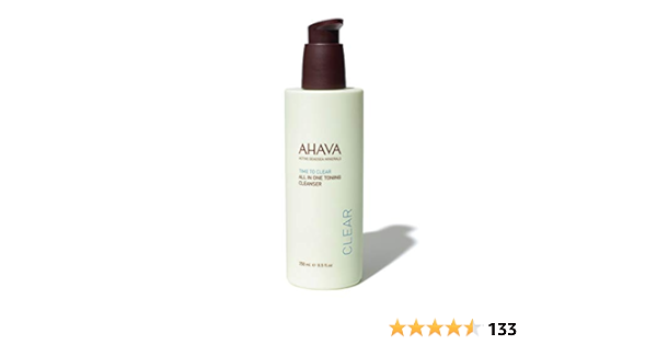 ahava gentle facial cleansing foam
