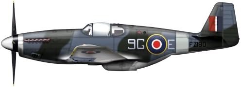 P-51 Mustang Mk.III 1/48 Die Cast Model, No. 441 Squadron, RCAF, May, 1945, by Hobby Master